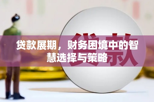 绛县贷款展期，财务困境中的智慧选择与策略