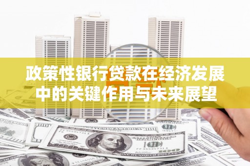 绛县政策性银行贷款在经济发展中的关键作用与未来展望