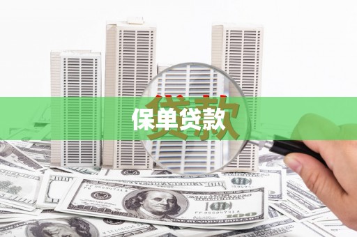 绛县保单贷款