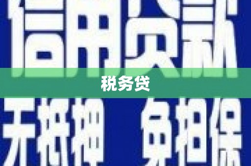 绛县税务贷