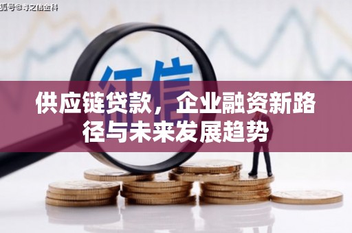 绛县供应链贷款，企业融资新路径与未来发展趋势