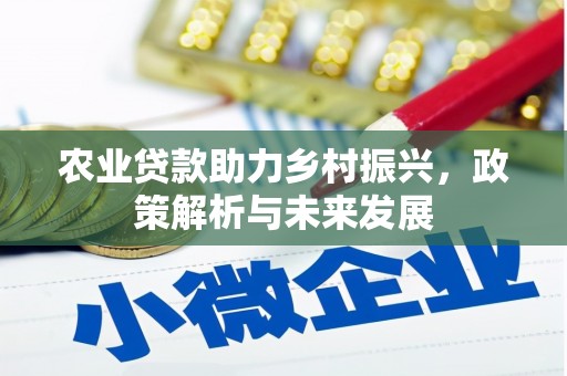 绛县农业贷款助力乡村振兴，政策解析与未来发展