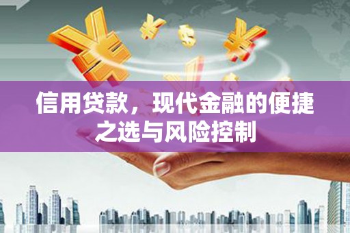 绛县信用贷款，现代金融的便捷之选与风险控制