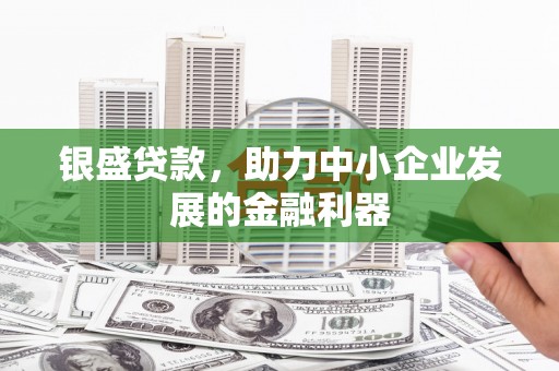 绛县银盛贷款，助力中小企业发展的金融利器