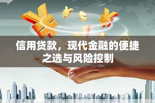 绛县信用贷款，现代金融的便捷之选与风险控制