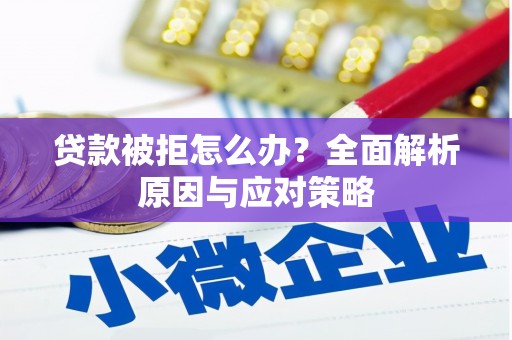 绛县贷款被拒怎么办？全面解析原因与应对策略